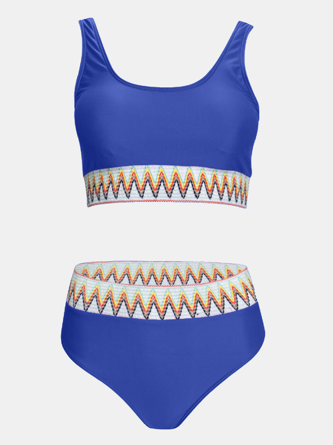 Scoop Neck Wide Strap Two-Piece Swim Set - ThingsWeUseAndLove