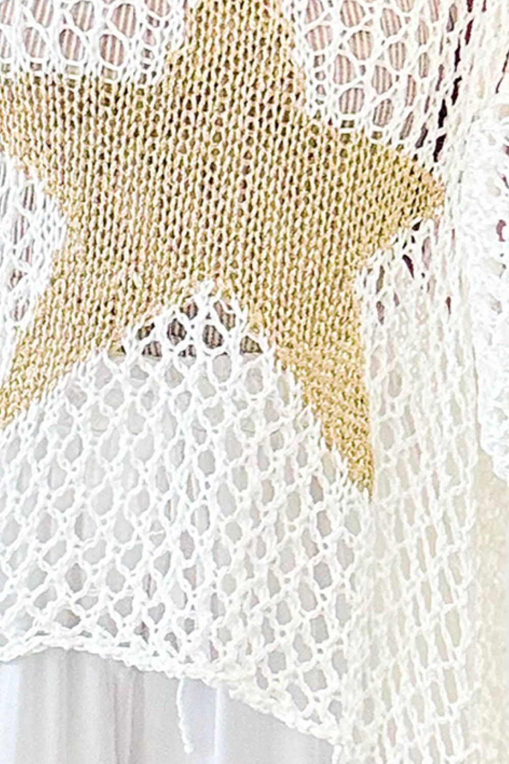 Superstar Boat Neck Knit Top - ThingsWeUseAndLove