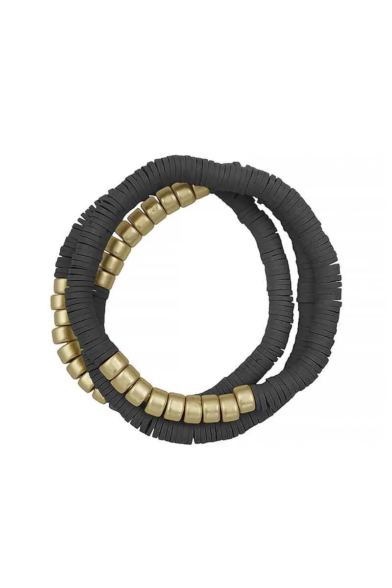 Fashion Bead Stretch Multi Bracelet - ThingsWeUseAndLove