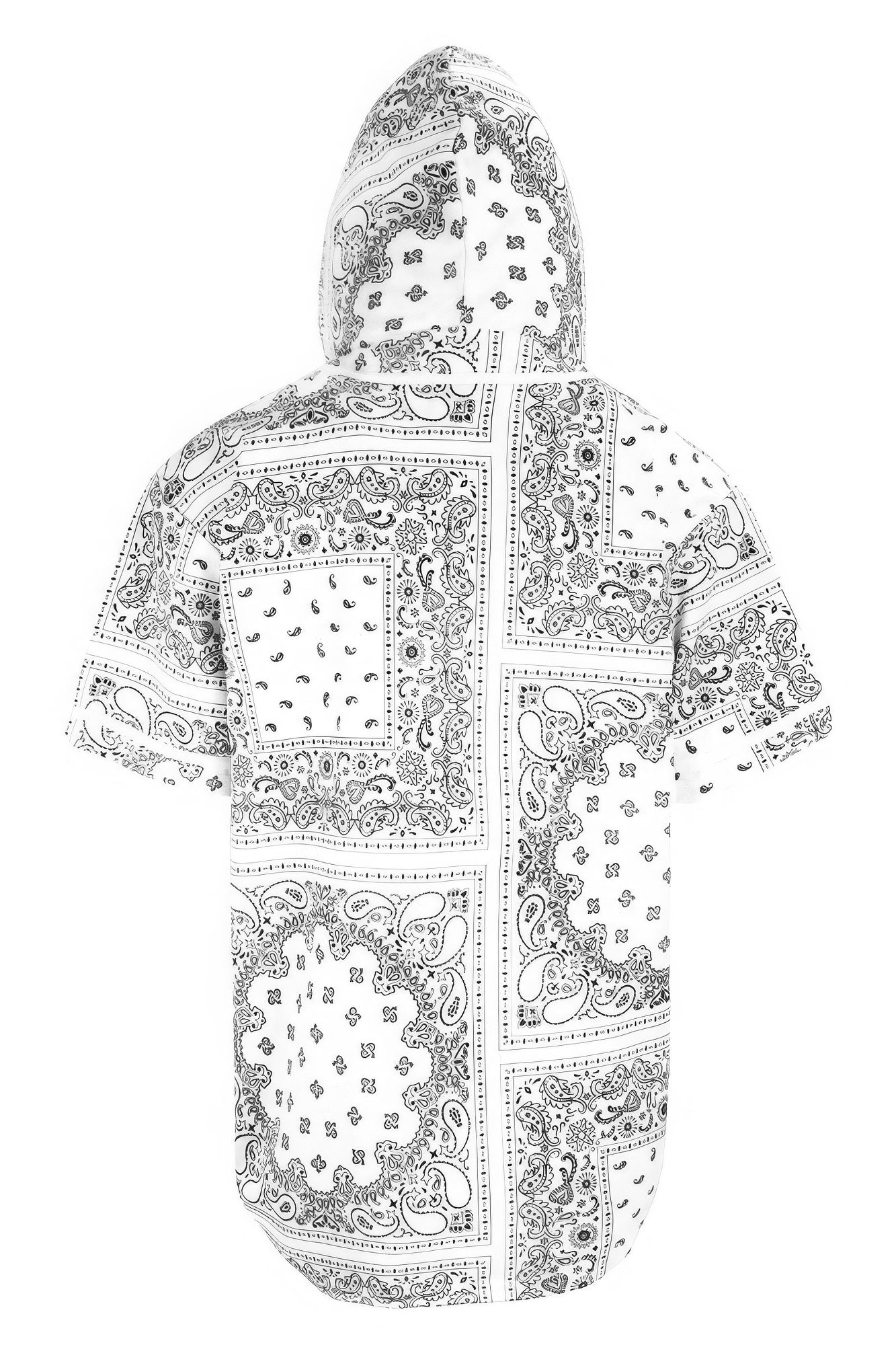 Hooded Bandana Baseball Jersey - ThingsWeUseAndLove