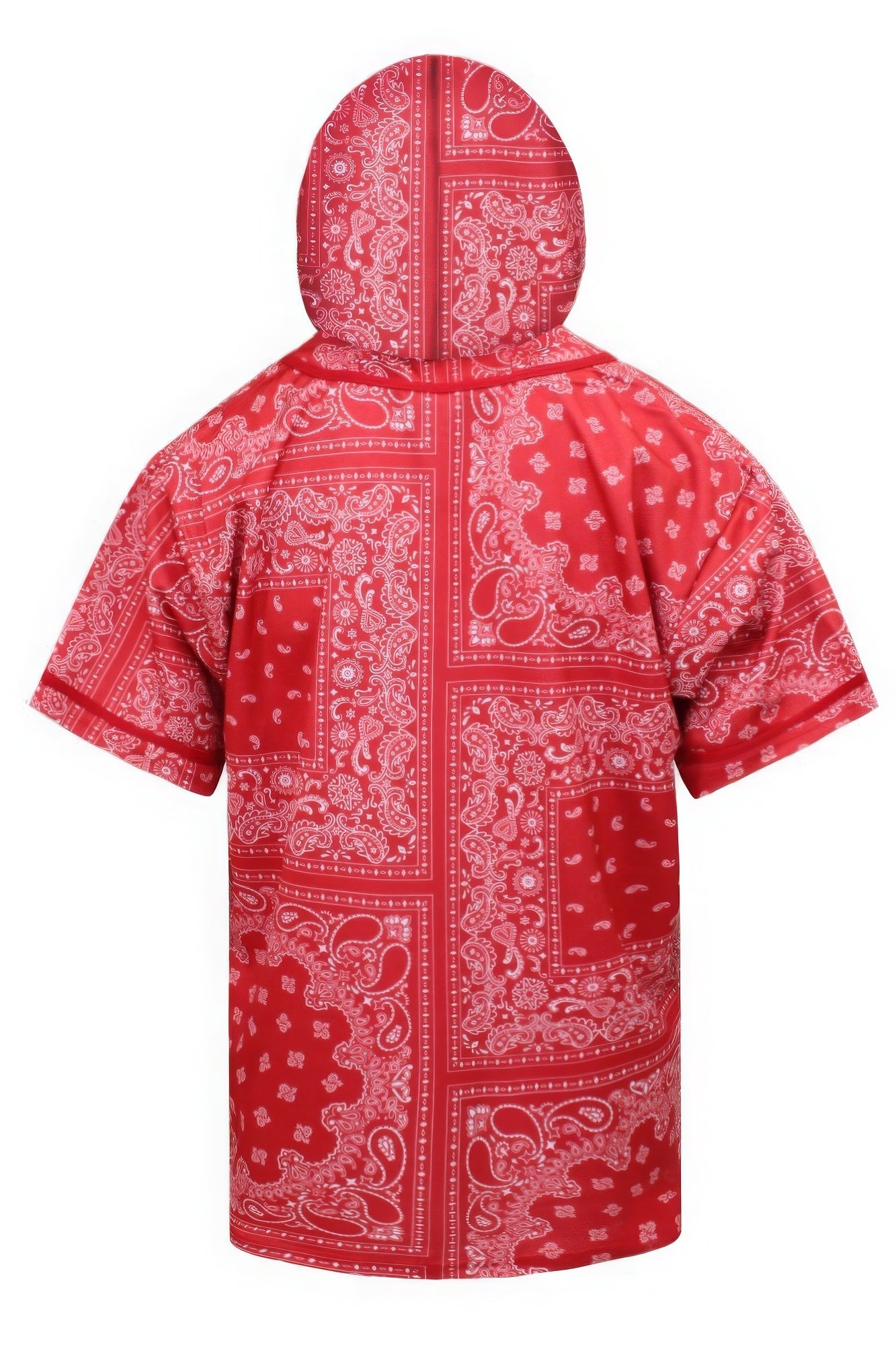 Hooded Bandana Baseball Jersey - ThingsWeUseAndLove