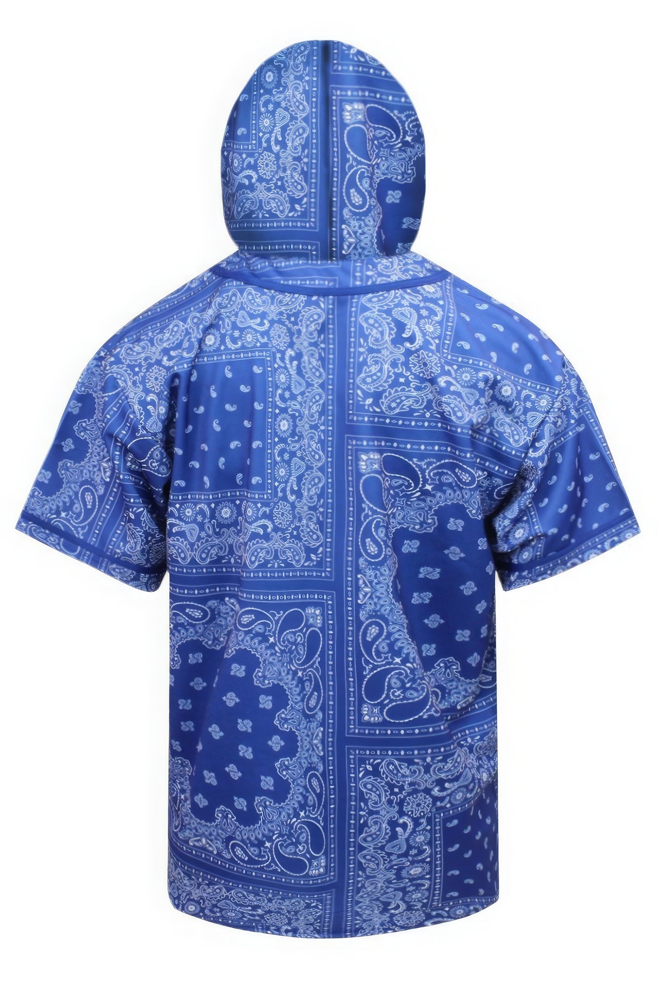 Hooded Bandana Baseball Jersey - ThingsWeUseAndLove