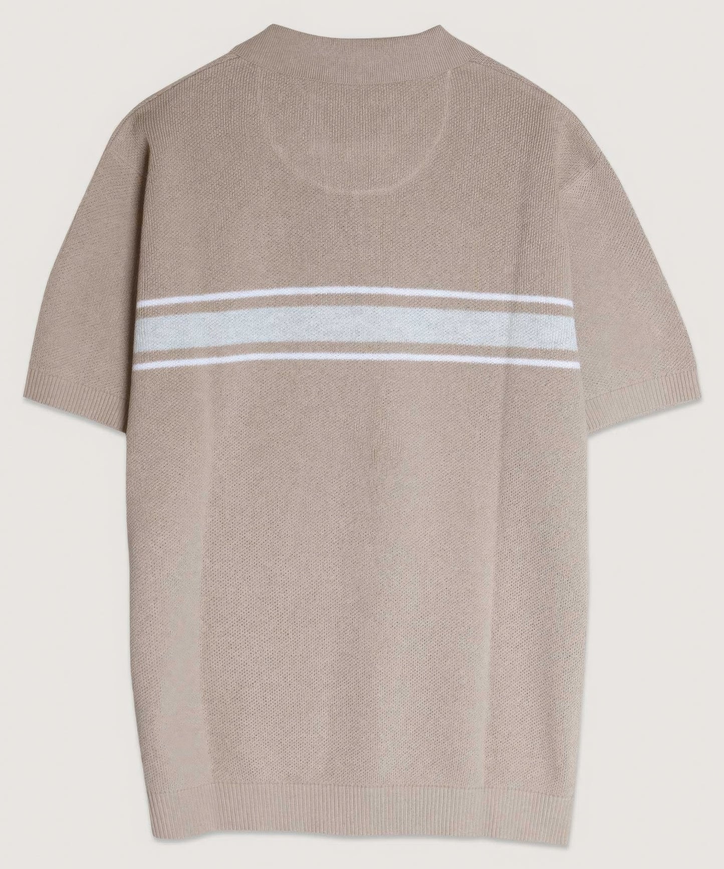 Retro Stripe Polo Sweater - ThingsWeUseAndLove