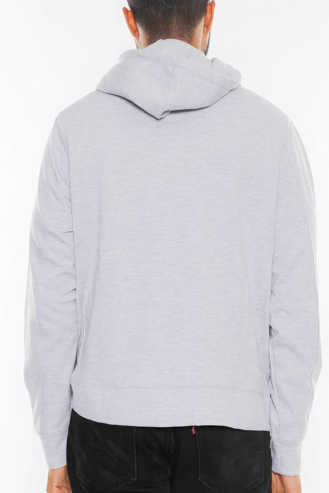 Solid Heathered Zip Up Jacket - ThingsWeUseAndLove