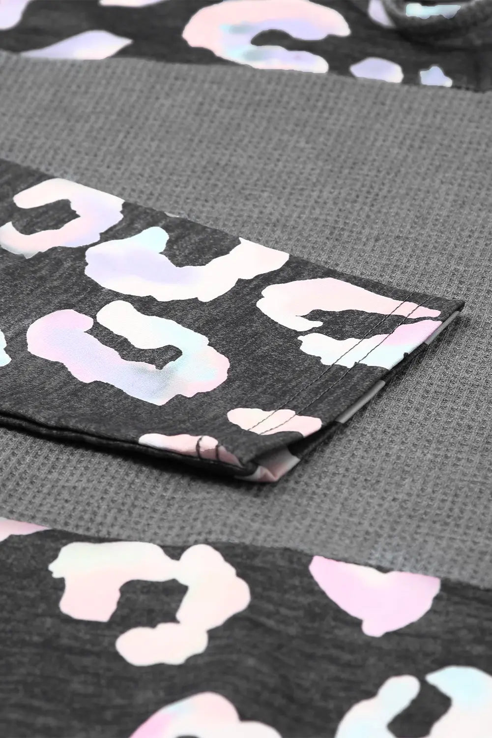 Charlotte Size Inclusive Leopard Dropped Shoulder Long Sleeve Hoodie - ThingsWeUseAndLove