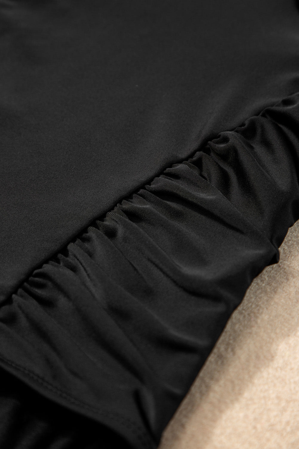 Full Size Ruched V-Neck One-Piece Swimwear - ThingsWeUseAndLove