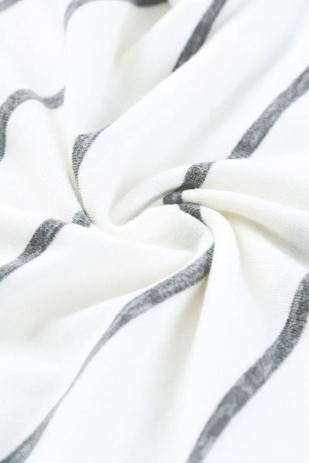 Genesis Striped V-Neck Long Sleeve Top and Pants Lounge Set - ThingsWeUseAndLove