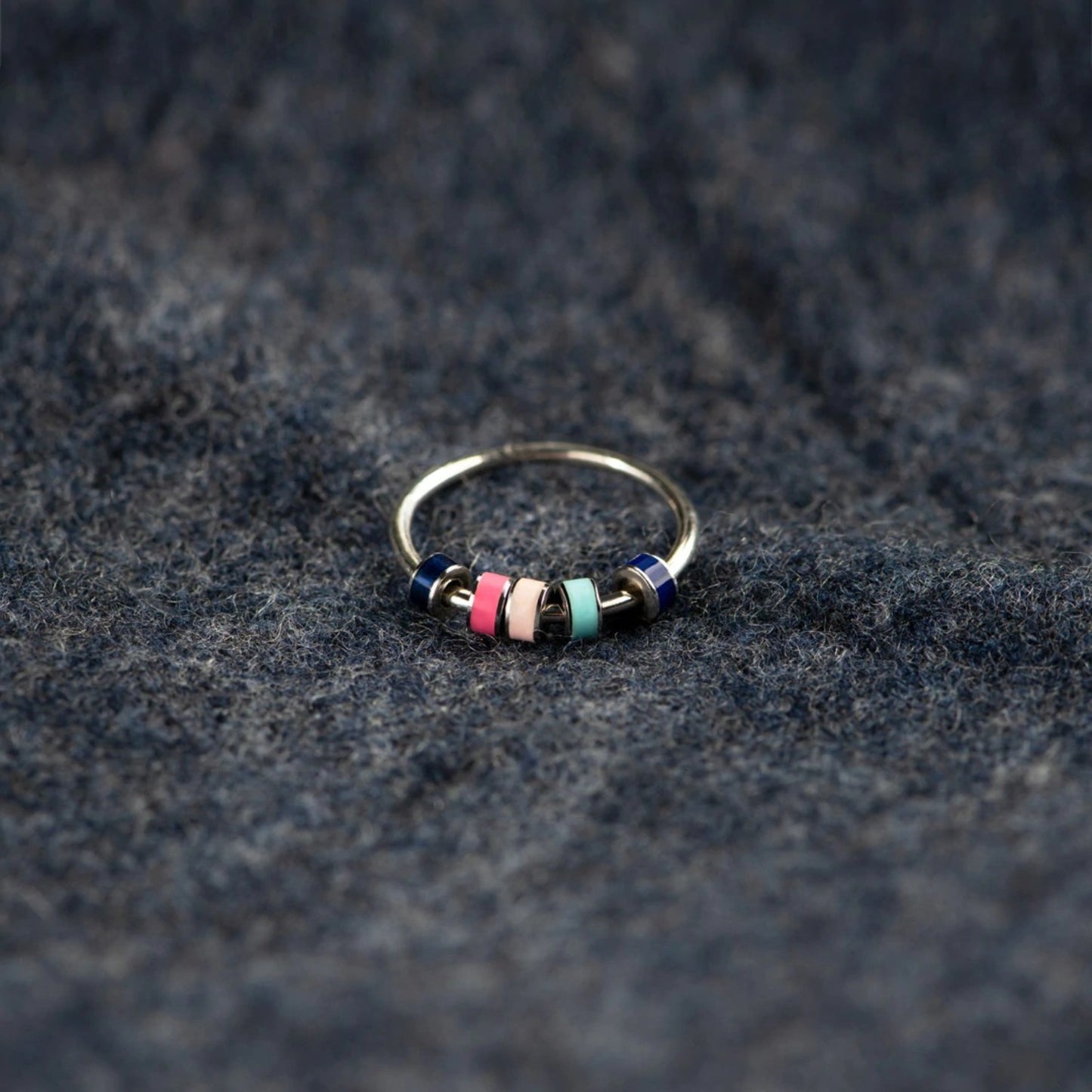 925 Sterling Silver Oil Drip Ring - ThingsWeUseAndLove 