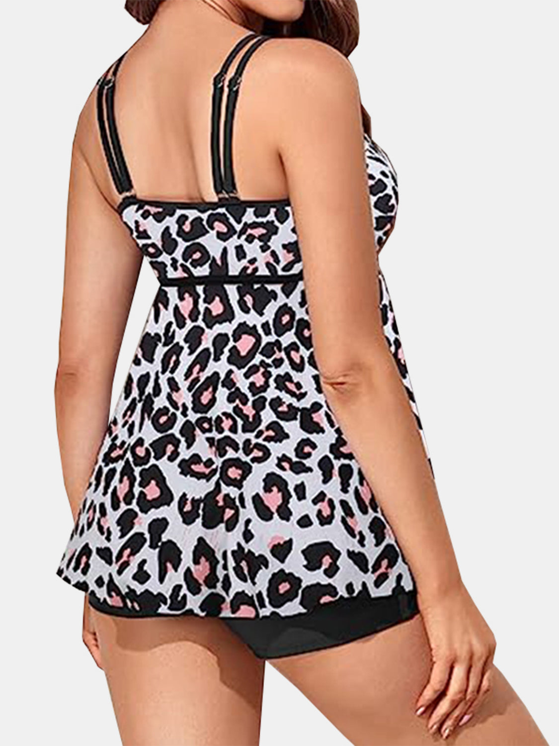 Printed Scoop Neck Two-Piece Swim Set - ThingsWeUseAndLove 