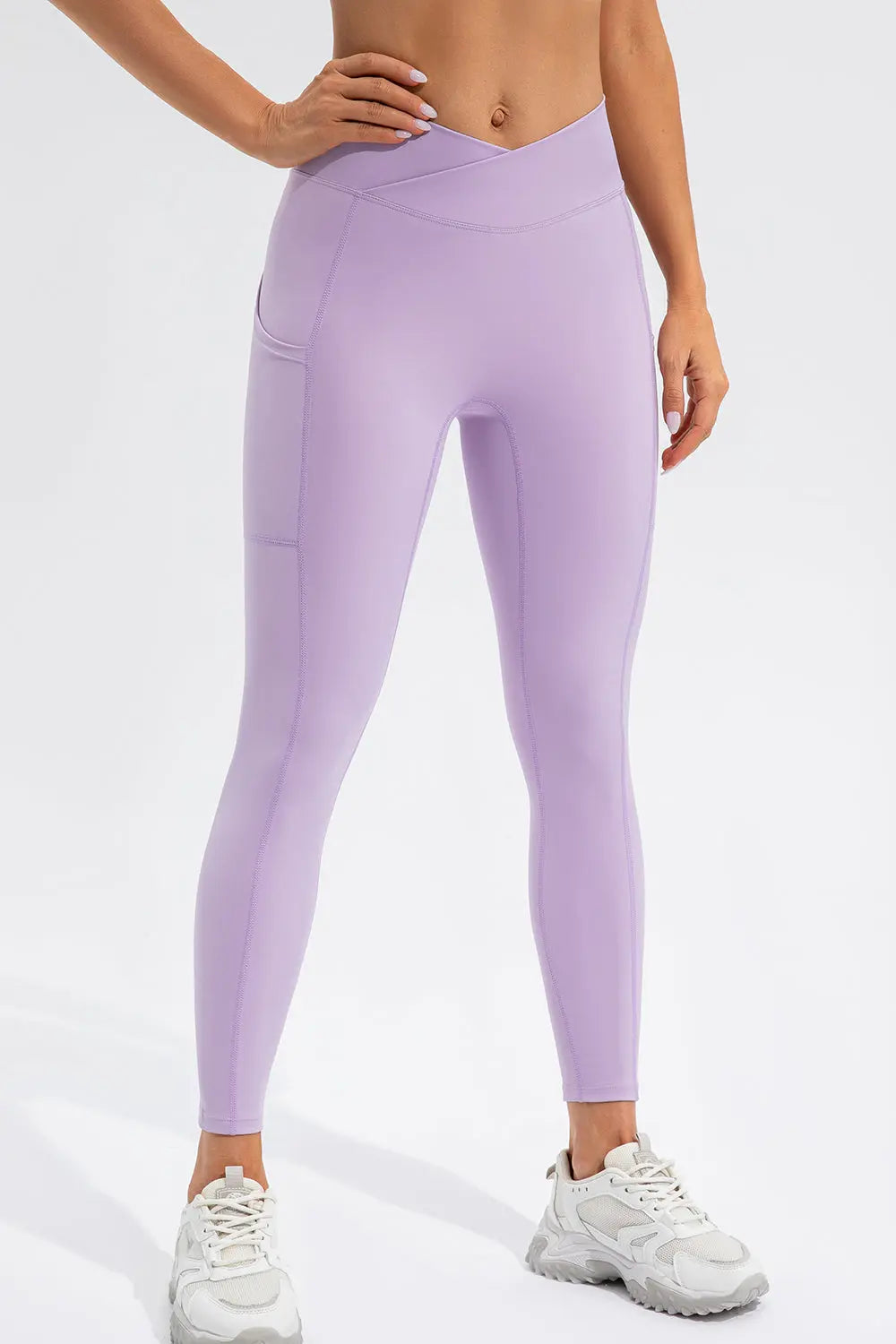 Constance High Waist Active Leggings with Pockets - ThingsWeUseAndLove 