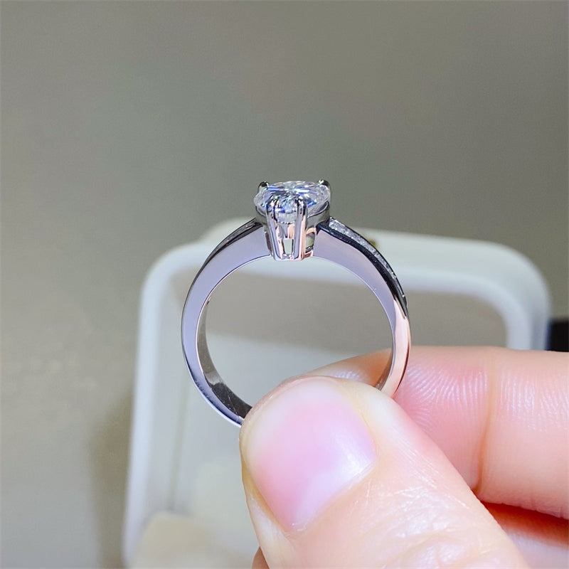 3 Carat Moissanite 925 Sterling Silver Ring - ThingsWeUseAndLove 