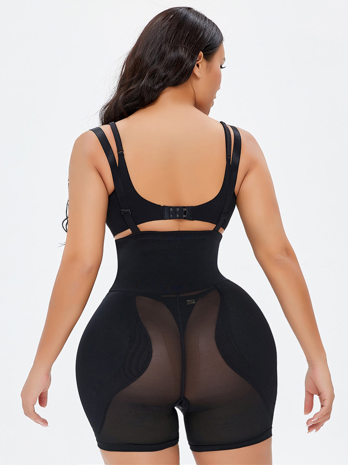 Hook-and-Eye Under-Bust Shaping Bodysuit