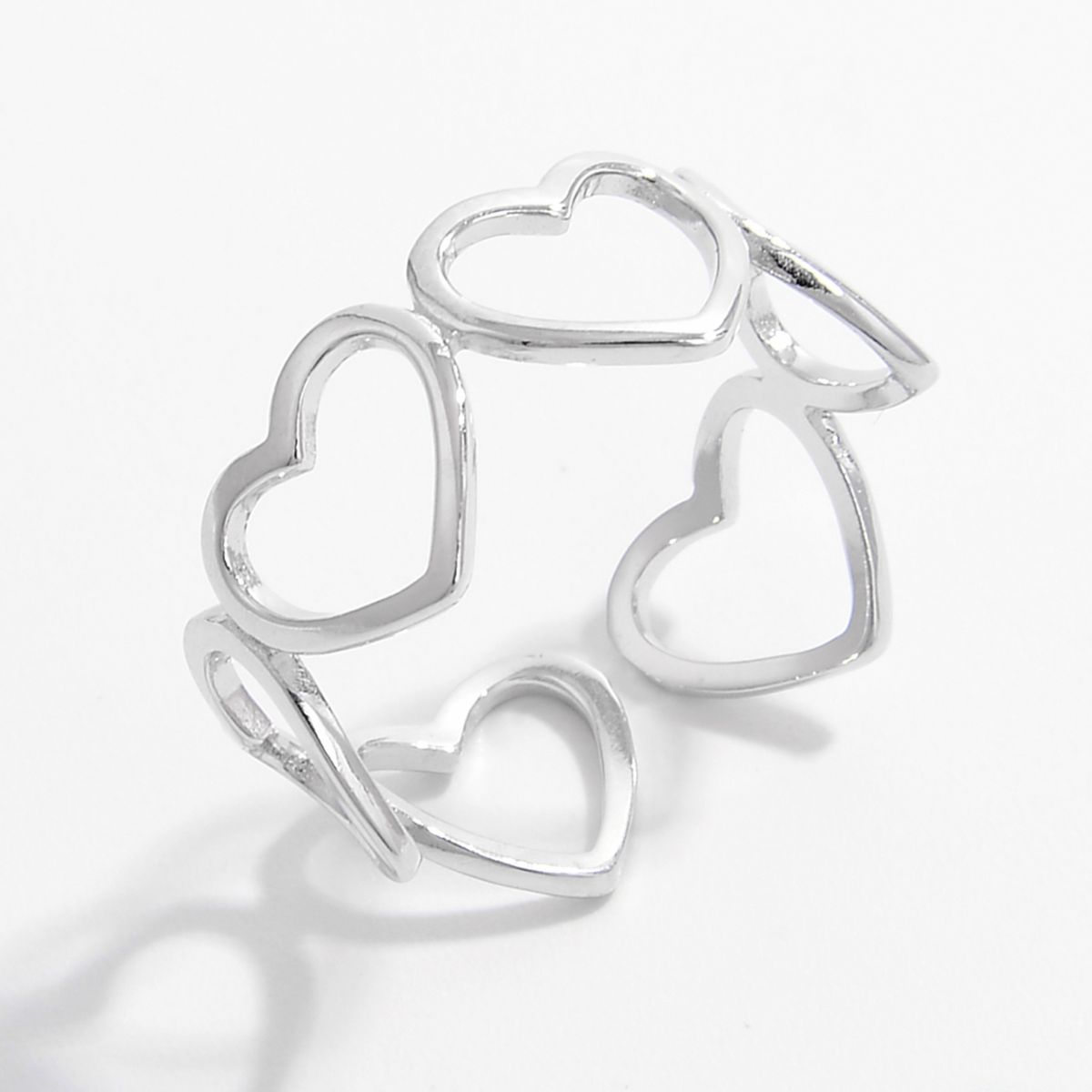 Sterling Silver Heart Ring - ThingsWeUseAndLove 