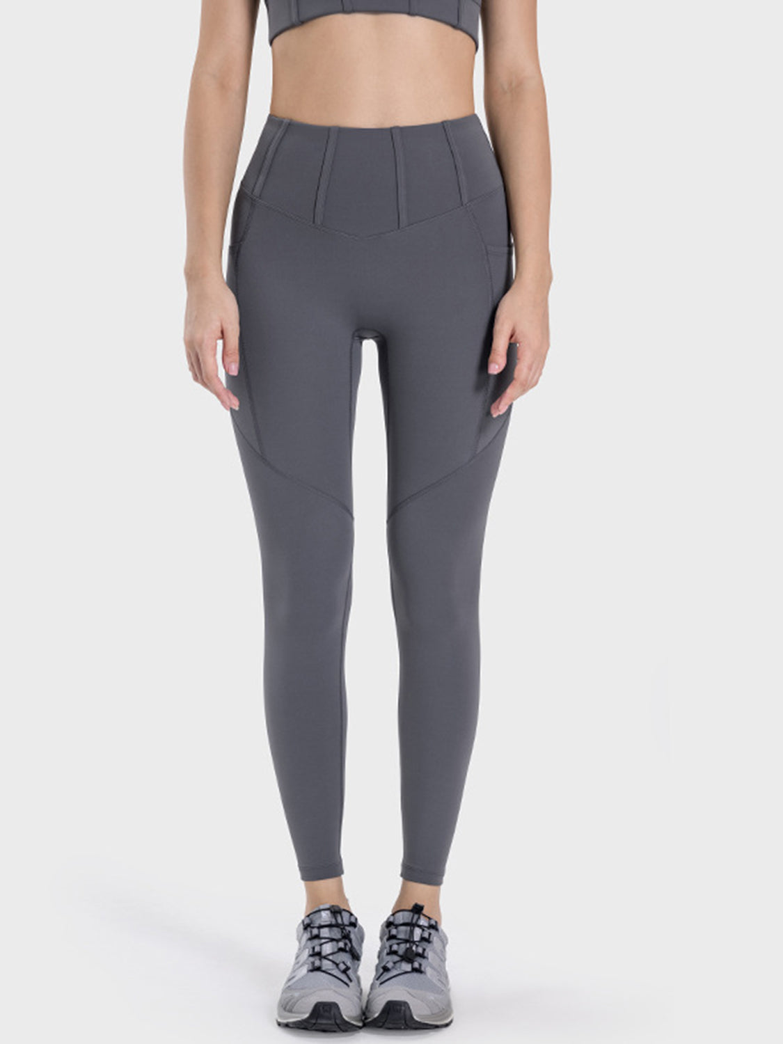 Jill High Waist Pocketed Active Leggings - ThingsWeUseAndLove 