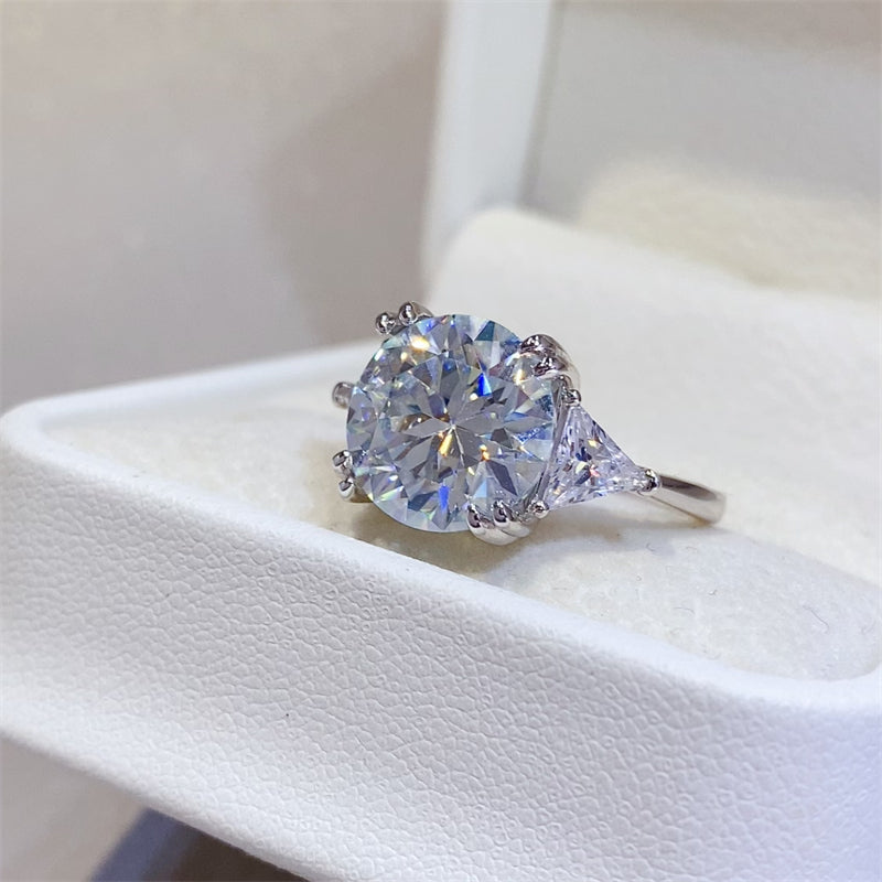 5 Carat Moissanite 925 Sterling Silver Ring - ThingsWeUseAndLove 