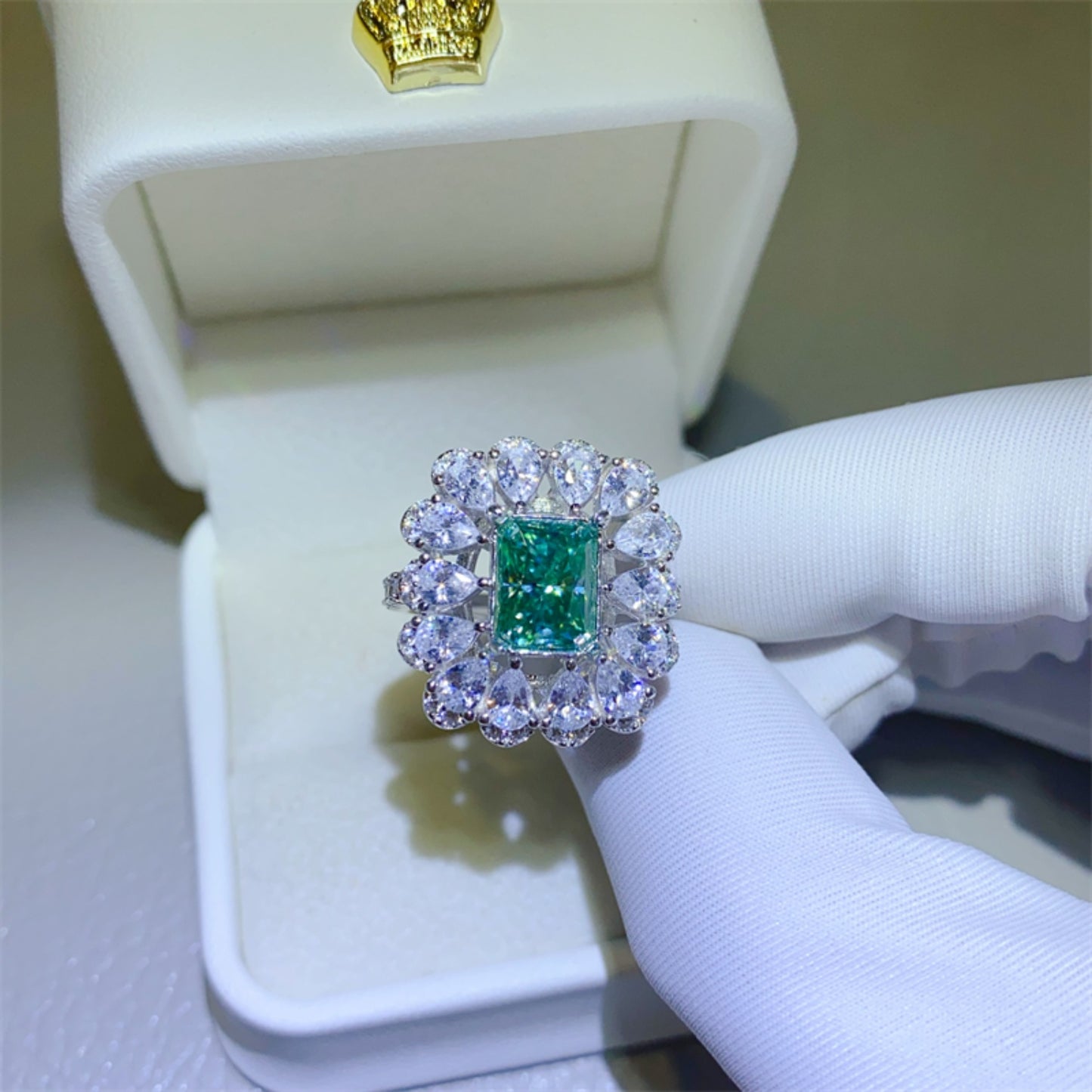 3 Carat Moissanite 925 Sterling Silver Ring - ThingsWeUseAndLove 