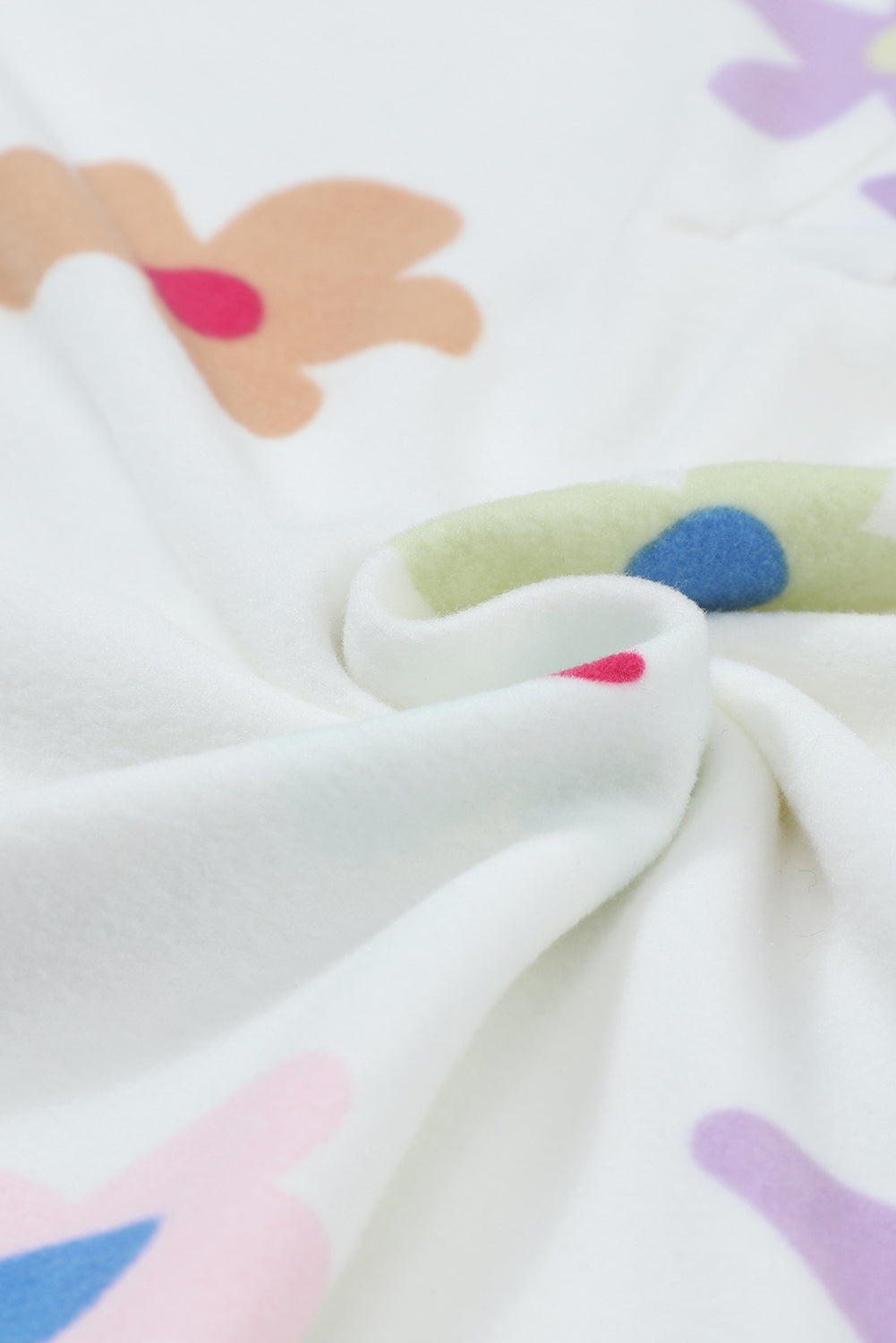 Harley Printed Quarter Button Top and Drawstring Shorts Lounge Set - ThingsWeUseAndLove 