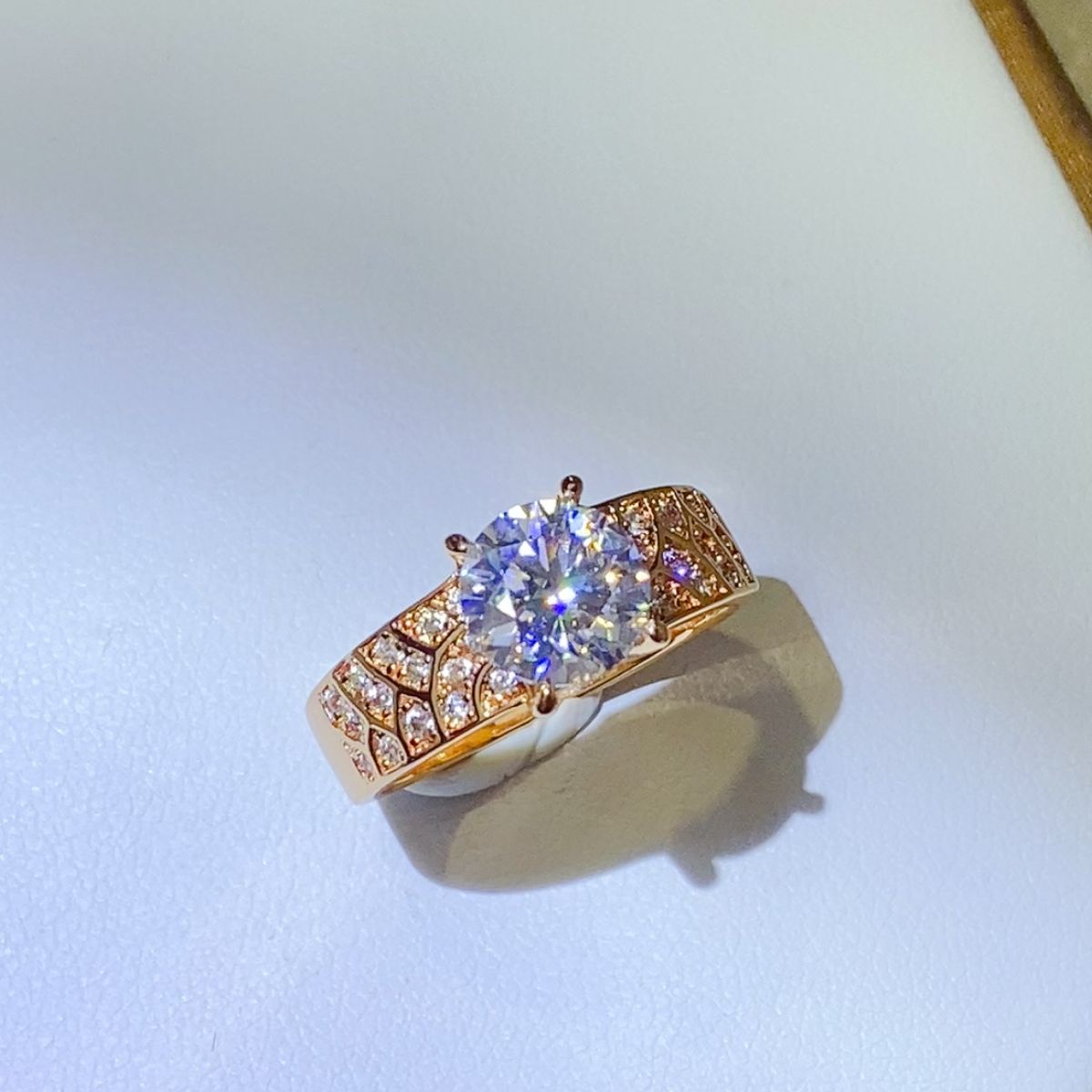 1.5 Carat 925 Sterling Silver Moissanite Ring - ThingsWeUseAndLove 