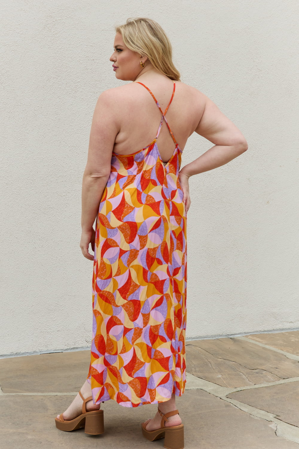 Printed Sleeveless Maxi Dress - ThingsWeUseAndLove 