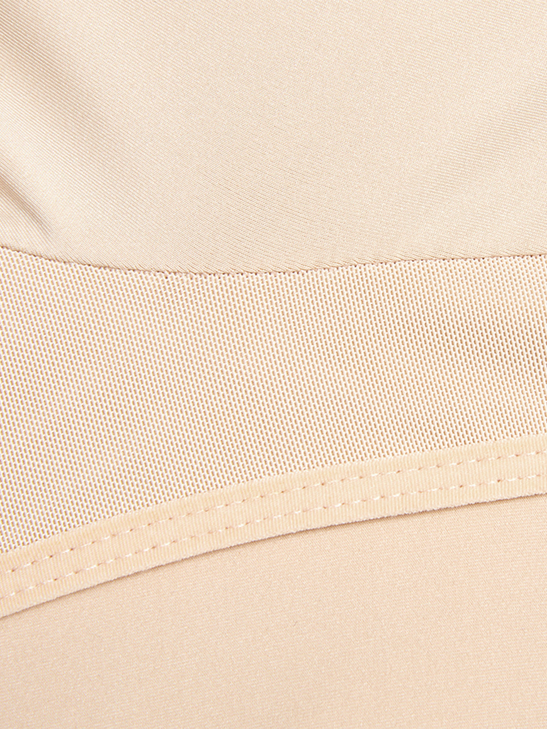 Zip Up Lace Detail Long Sleeve Shapewear