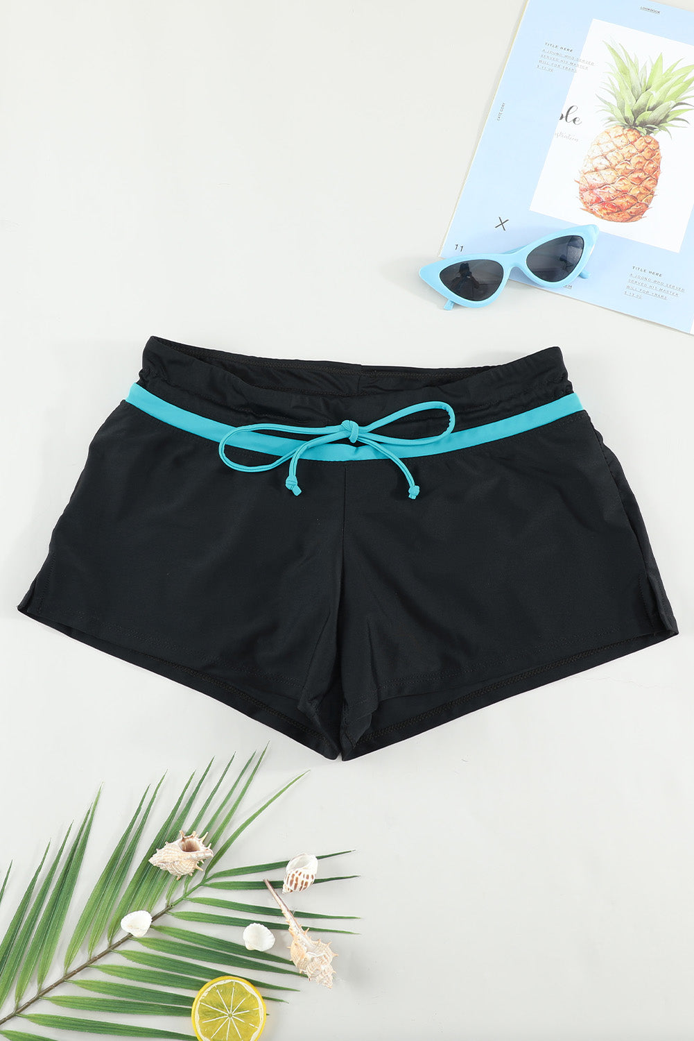 Cameron Size-Inclusive  Drawstring Swim Shorts - ThingsWeUseAndLove 