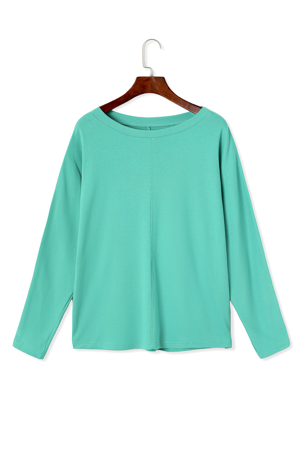 Casual Seam Long Sleeve Top - ThingsWeUseAndLove 