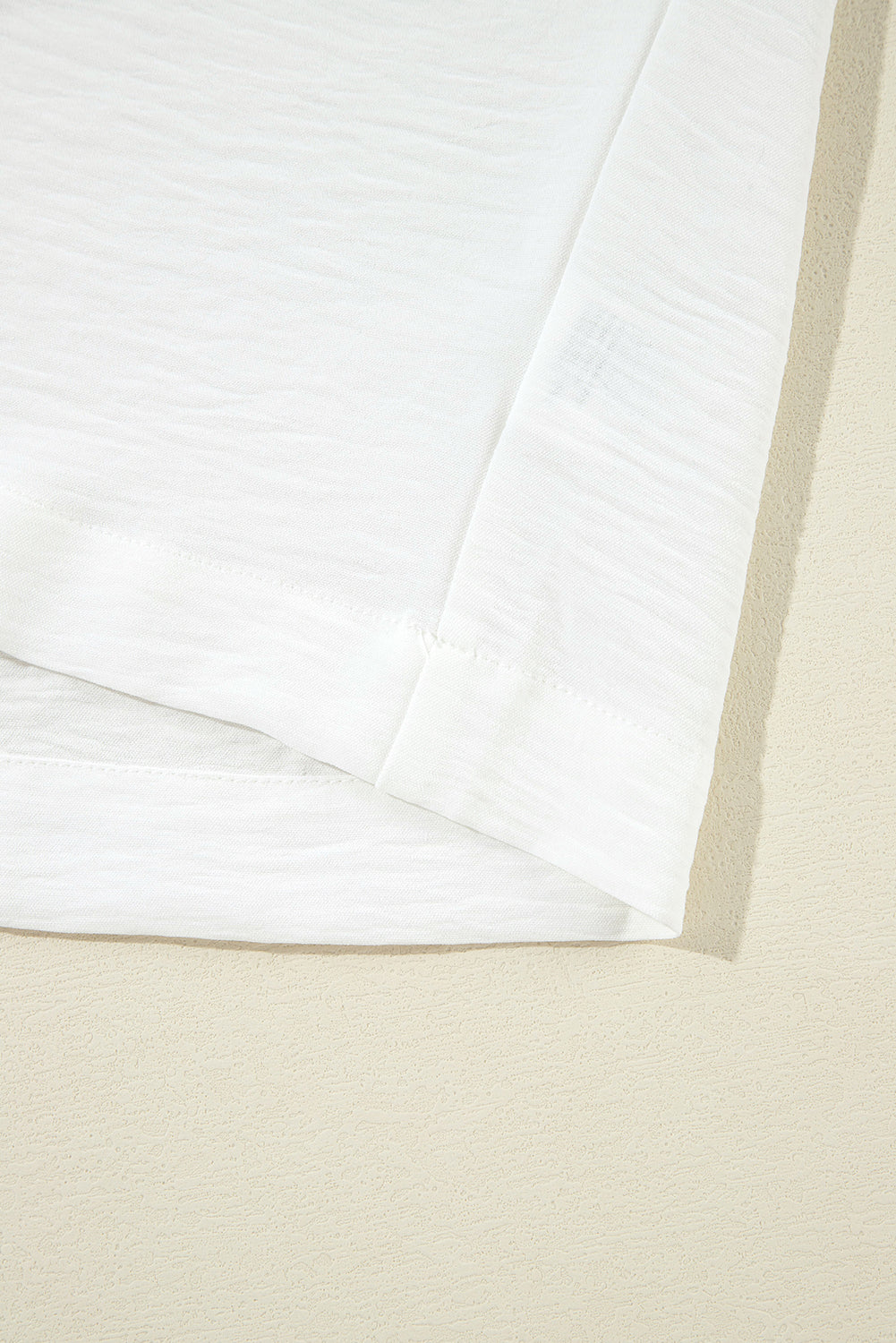 Smocked Cuffs Crinkled Collared Dolman Top - ThingsWeUseAndLove 