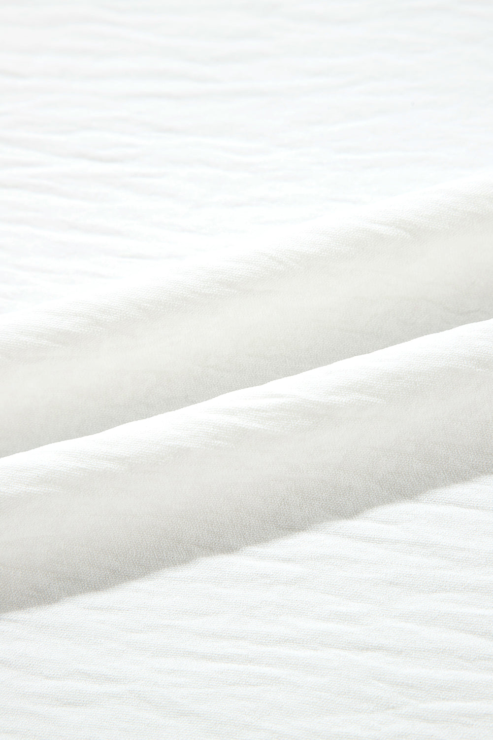 Smocked Cuffs Crinkled Collared Dolman Top - ThingsWeUseAndLove 