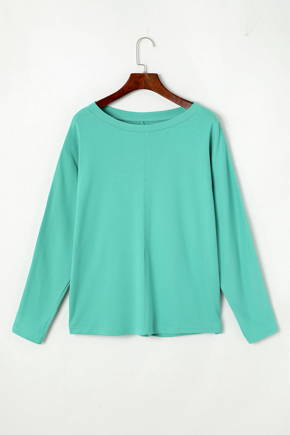 Casual Seam Long Sleeve Top - ThingsWeUseAndLove 