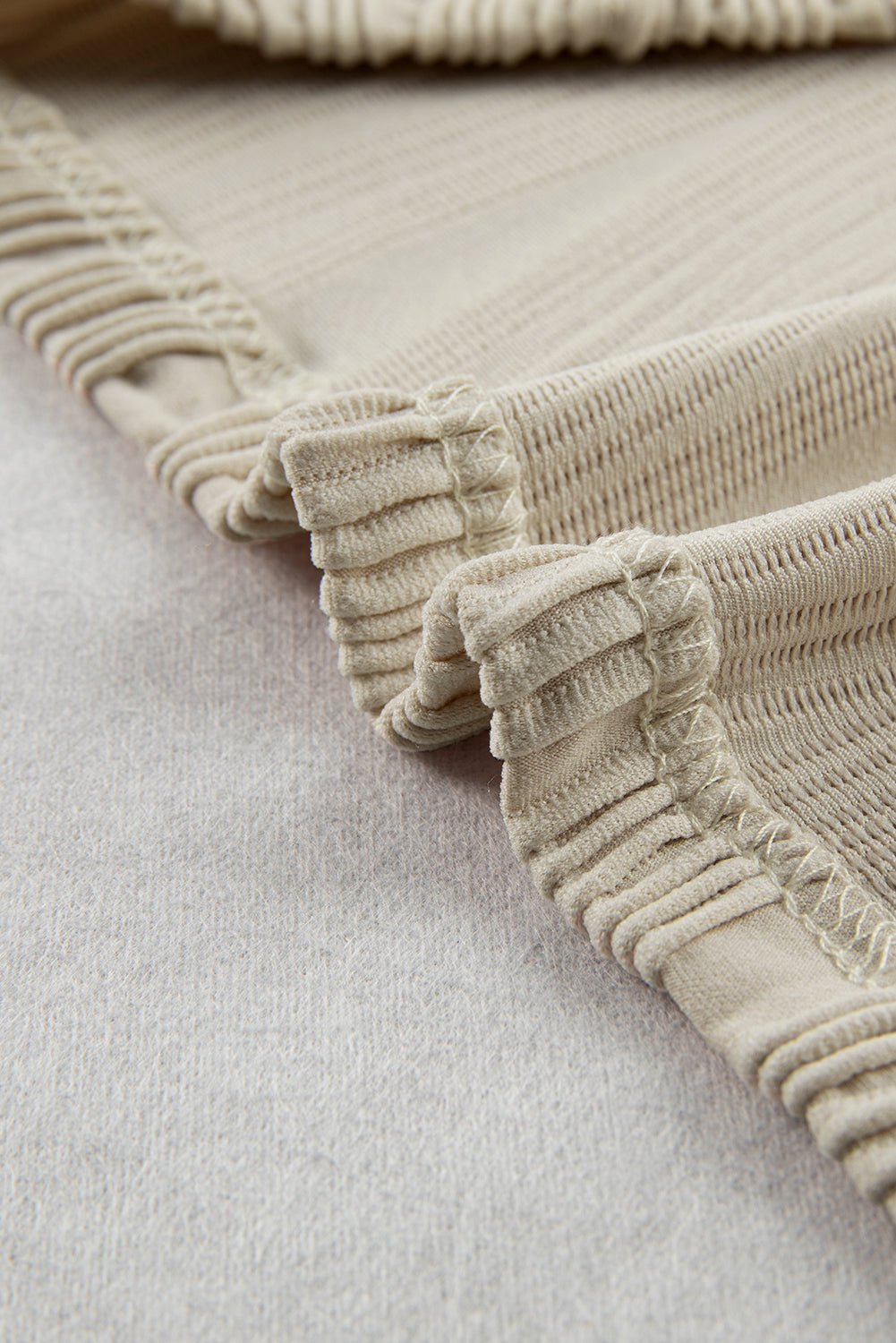 Wavy Textured Cap Sleeve Top - ThingsWeUseAndLove 