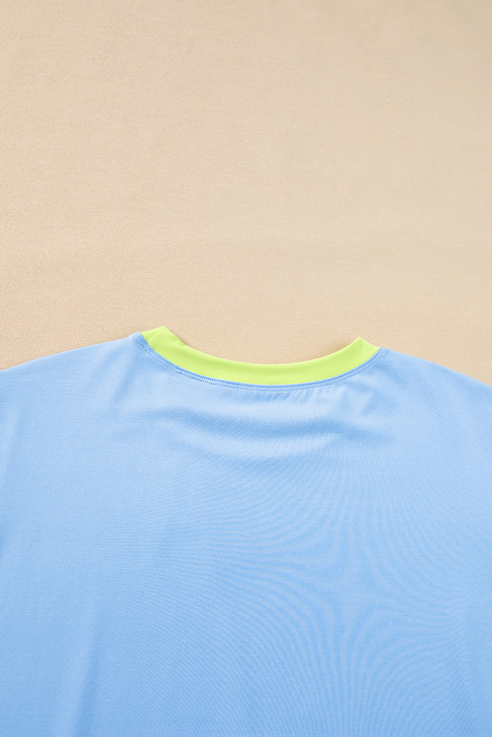 Chestnut Color Block Detail Casual Two-piece Outfit - ThingsWeUseAndLove 