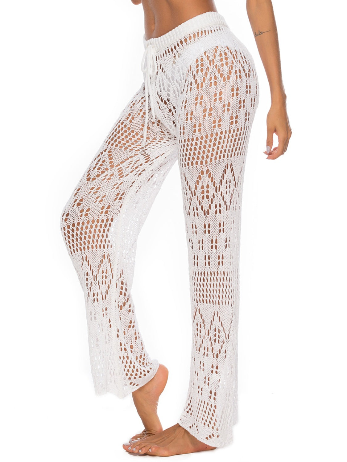 Emmy Cutout Straight Swim Pants - ThingsWeUseAndLove 