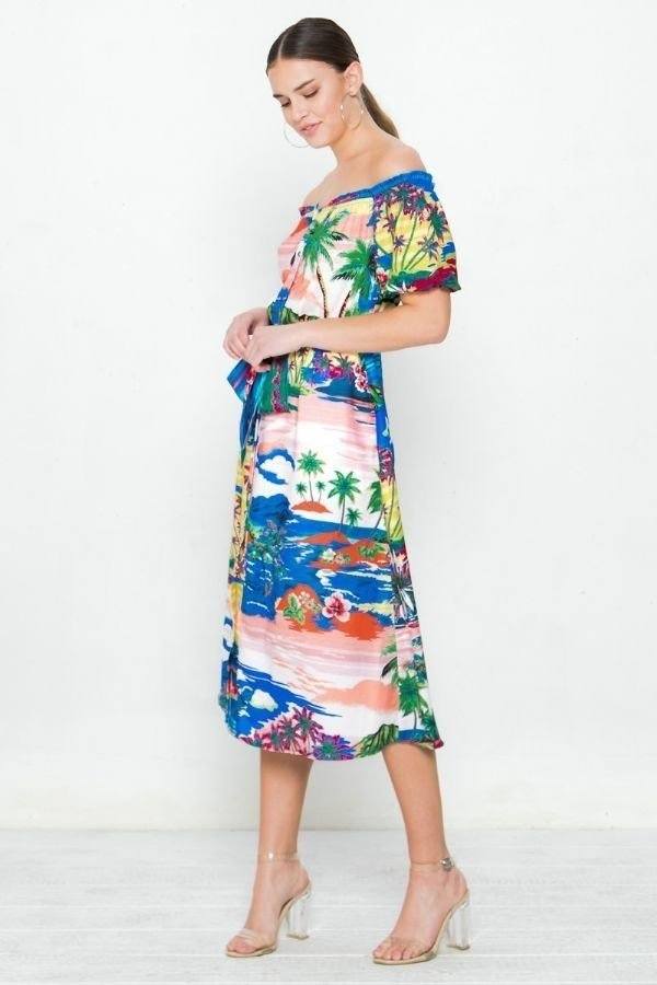 A Printed Woven Dress - ThingsWeUseAndLove 