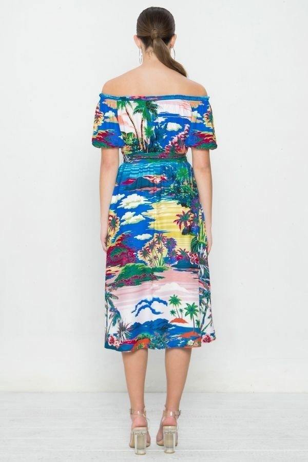 A Printed Woven Dress - ThingsWeUseAndLove 