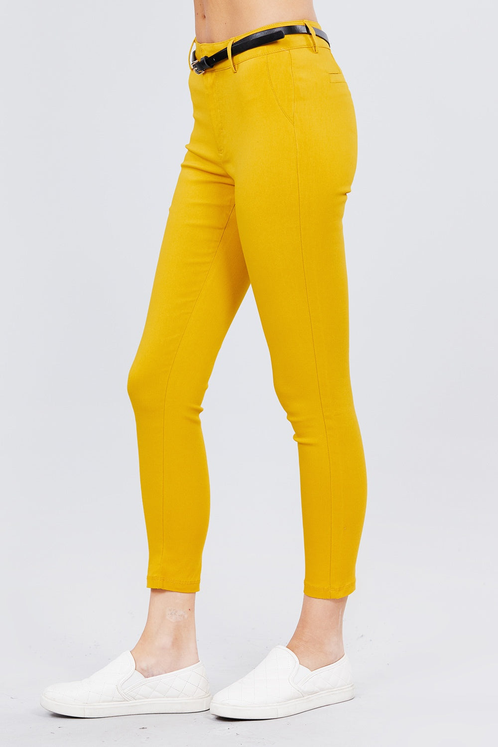 Bengaline Belted Pants - ThingsWeUseAndLove 
