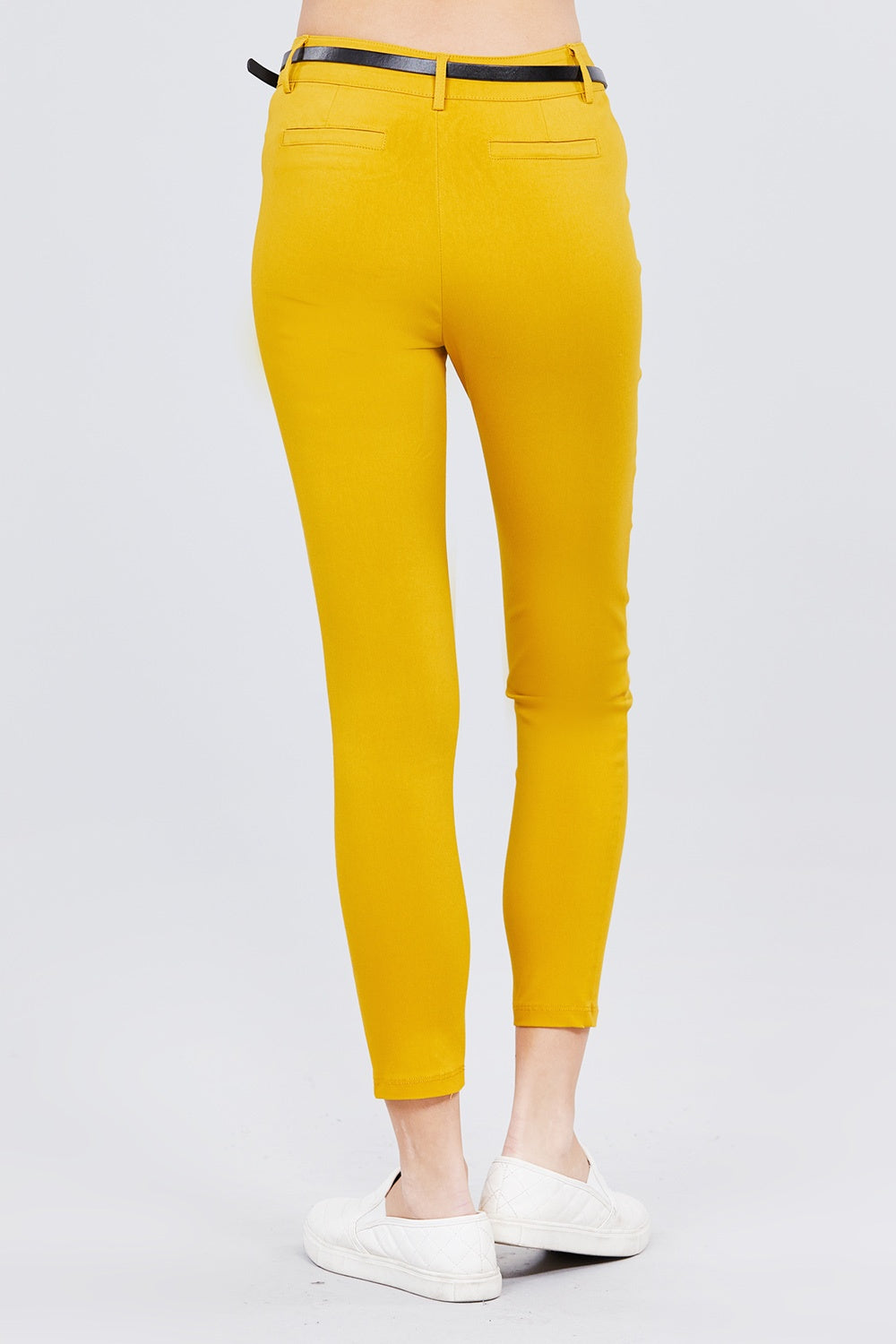 Bengaline Belted Pants - ThingsWeUseAndLove 