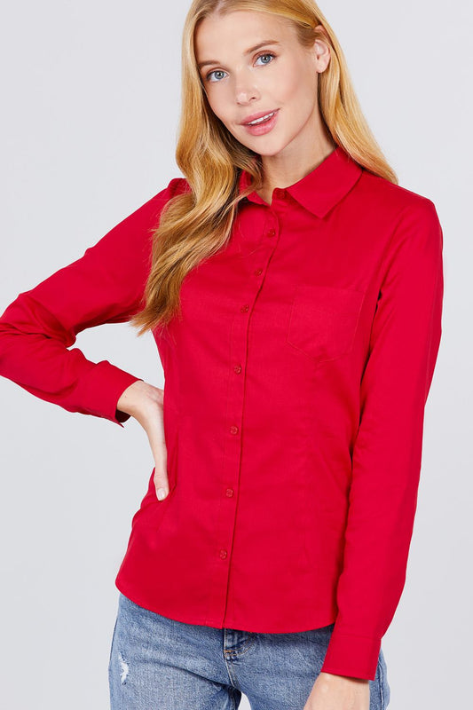 Button Down Woven Shirts - ThingsWeUseAndLove 