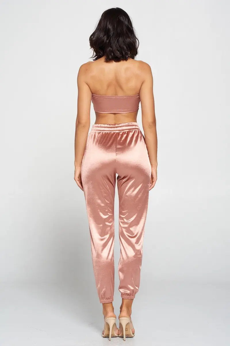 Tube Top Pant Set - ThingsWeUseAndLove 