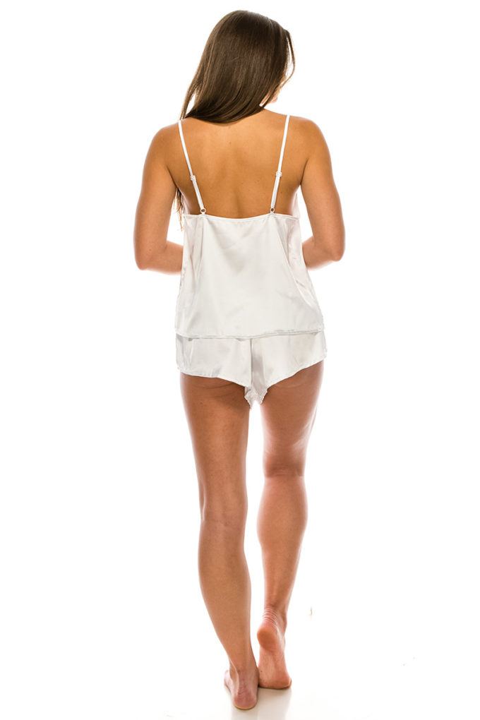 Satin Pj Short Set - ThingsWeUseAndLove 