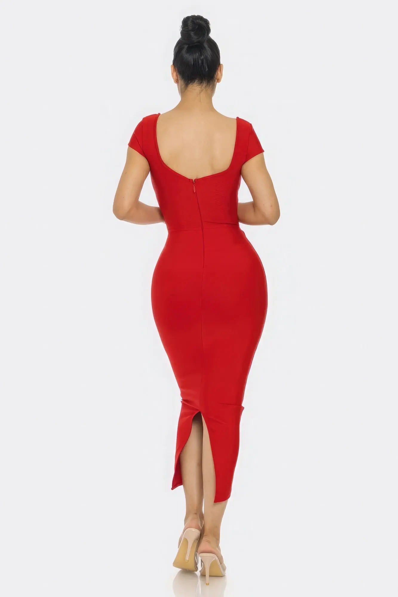 Bandage Midi Dress - ThingsWeUseAndLove 