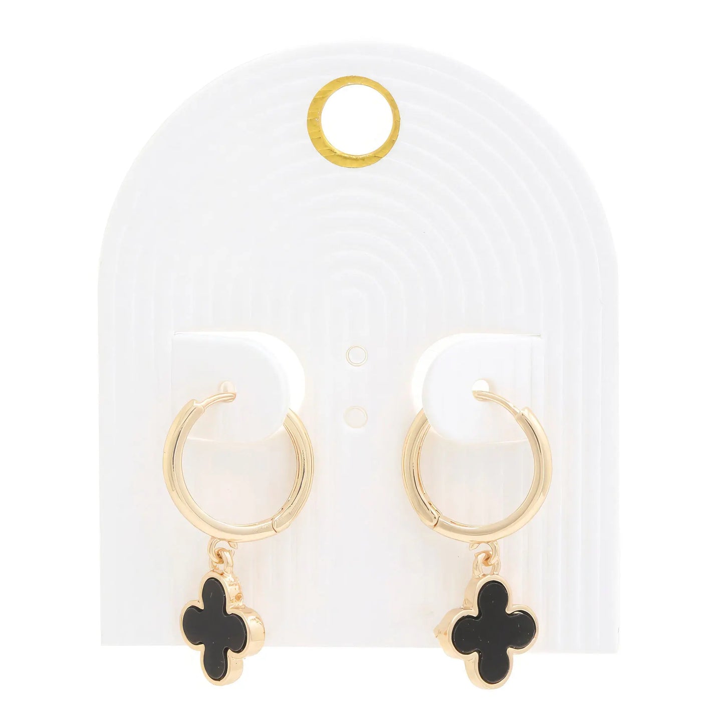 Moroccan Shape Hoop Earring - ThingsWeUseAndLove 