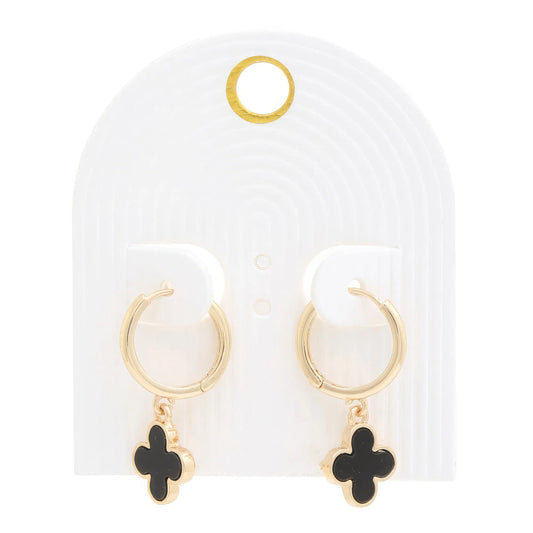 Moroccan Shape Hoop Earring - ThingsWeUseAndLove 