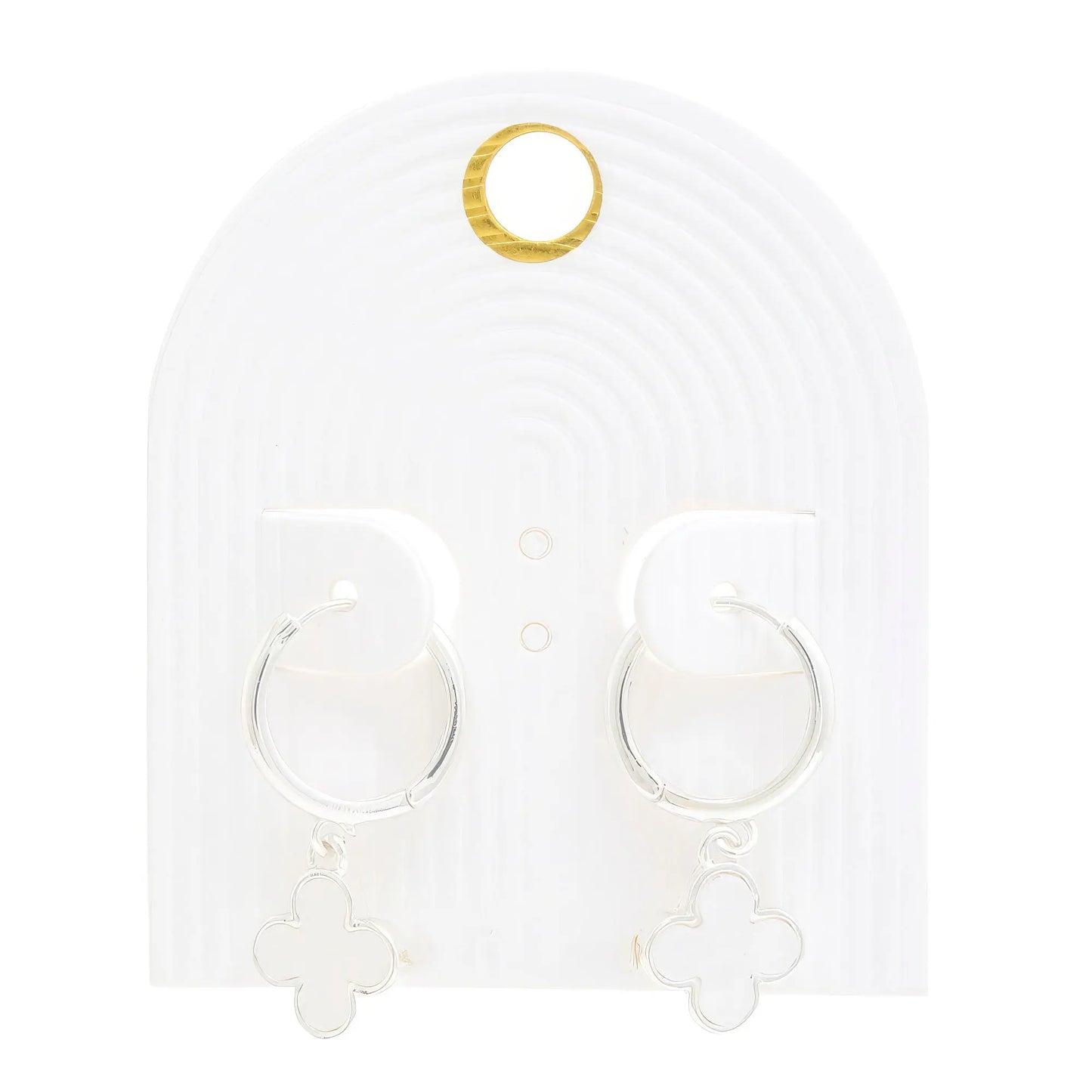 Moroccan Shape Hoop Earring - ThingsWeUseAndLove 