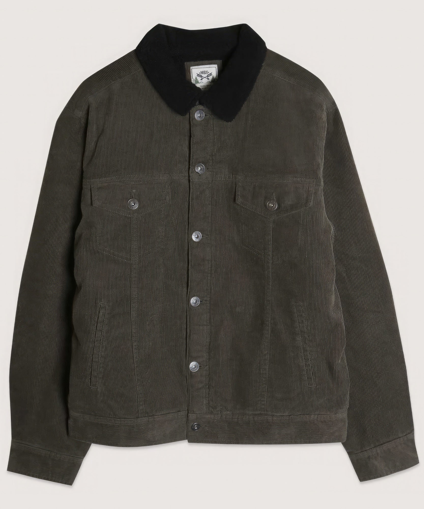Casual Corduroy Lined Trucker Jacket - ThingsWeUseAndLove 