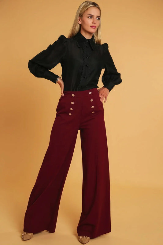 High Waisted Dressy Pants - ThingsWeUseAndLove 