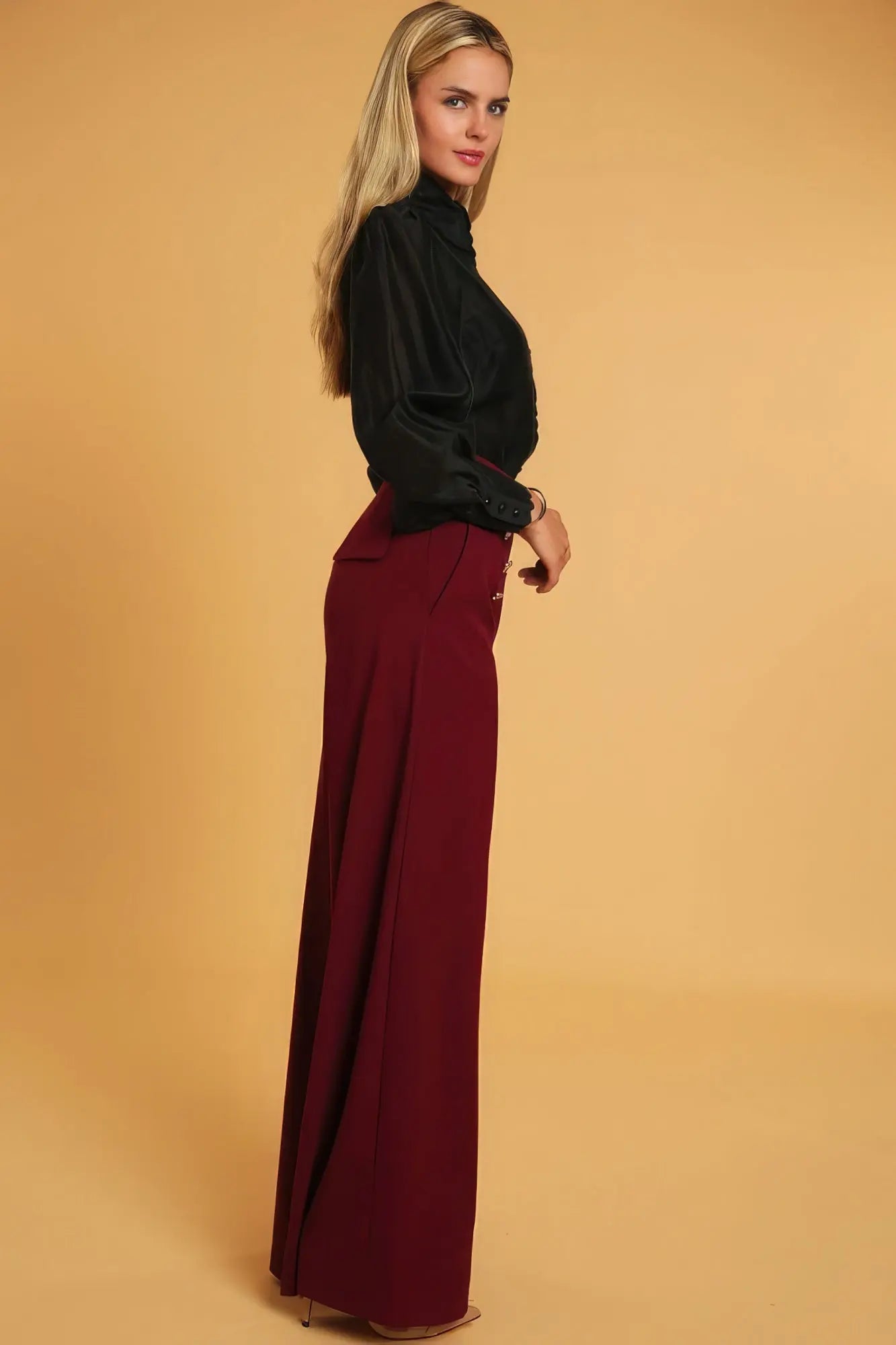 High Waisted Dressy Pants - ThingsWeUseAndLove 