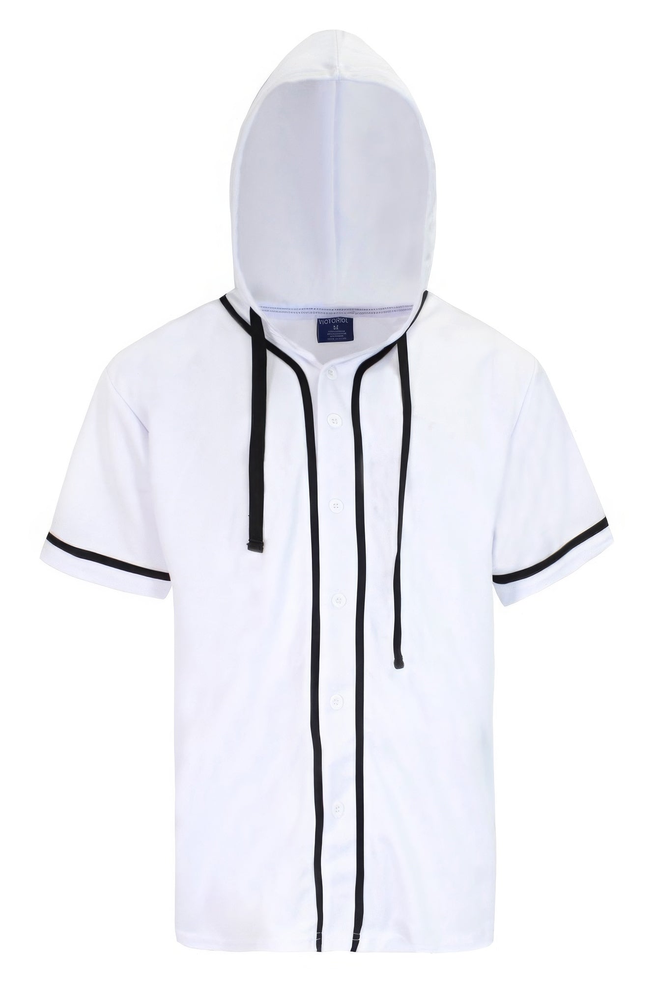 Hooded Baseball Jersey - ThingsWeUseAndLove 