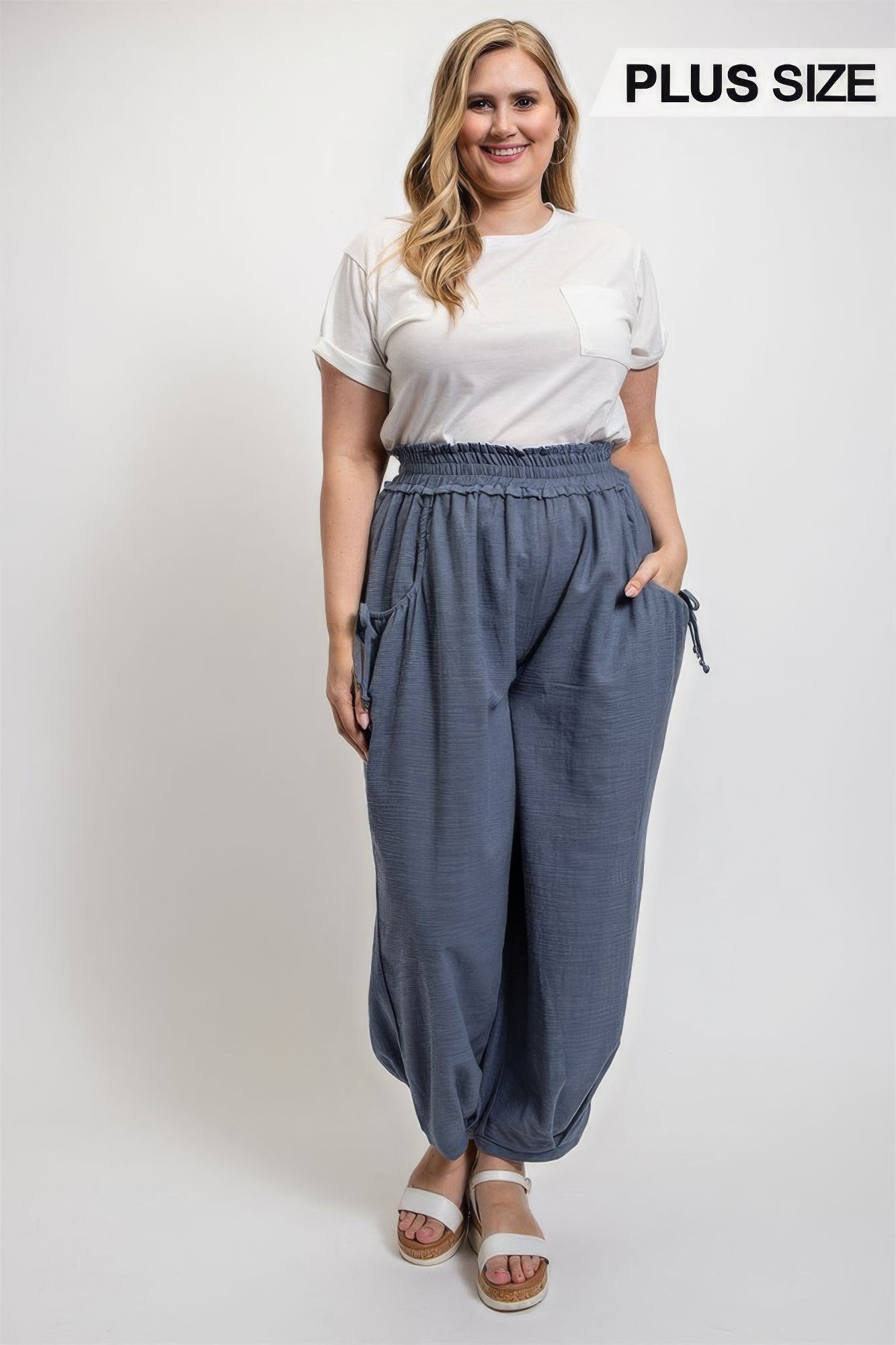 Voluminous Relaxed Fit Pant With Side Pocket - ThingsWeUseAndLove 