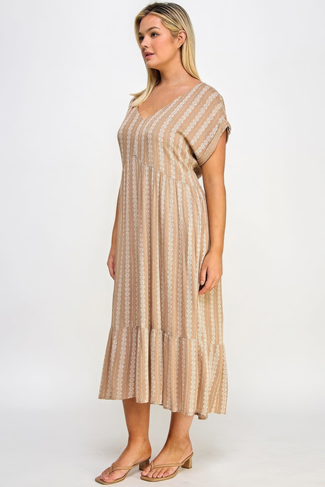 Boho Maxi Dress W/ Slip - ThingsWeUseAndLove 