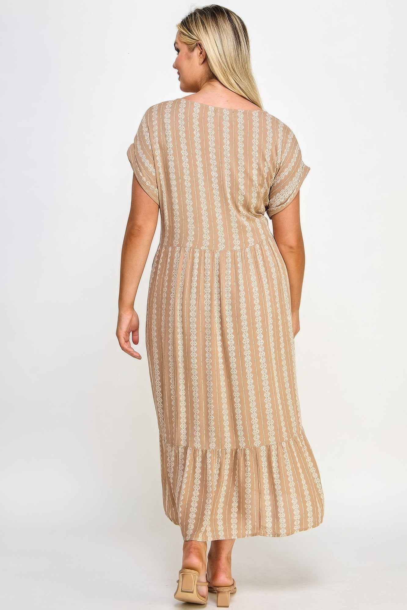 Boho Maxi Dress W/ Slip - ThingsWeUseAndLove 